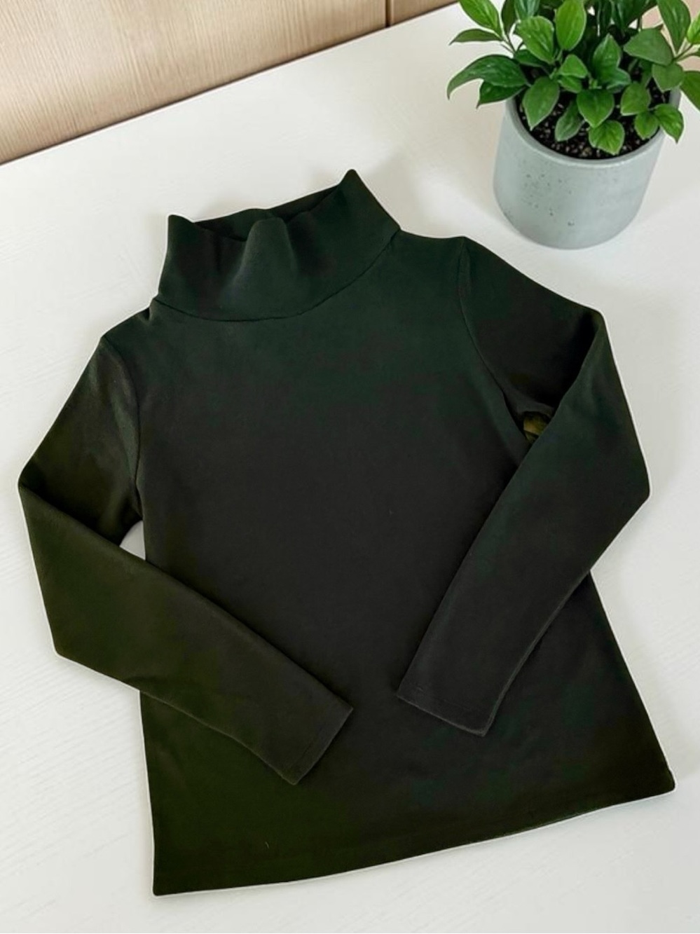 808 Dudley Stephens Greenpoint Turtleneck Navy Blue Terry Fleece Small NWOT